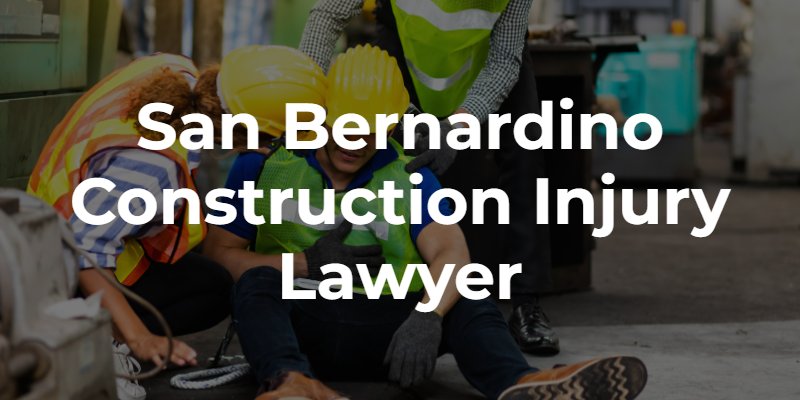 san bernardino construction injury